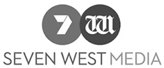 Seven West Media logo. Seven West is one of Australia’s leading integrated media companies with market-leading presence in broadcasting television.