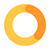 Corporate Diversity Pathways yellow orange circle icon